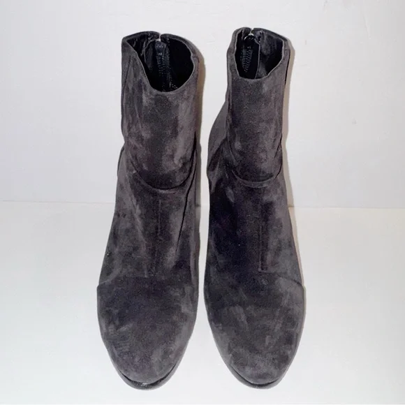 Rag & Bone Newbury Black Leather Suede Ankle Boots Sz 9.5 ASO Celebrities Chunky - Picture 4 of 15